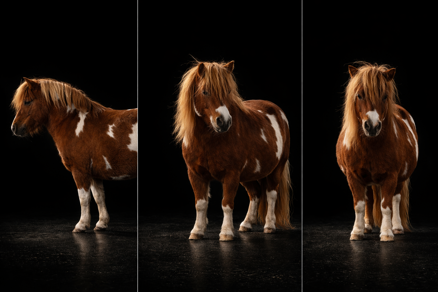 Kadence 3 profils fond noir